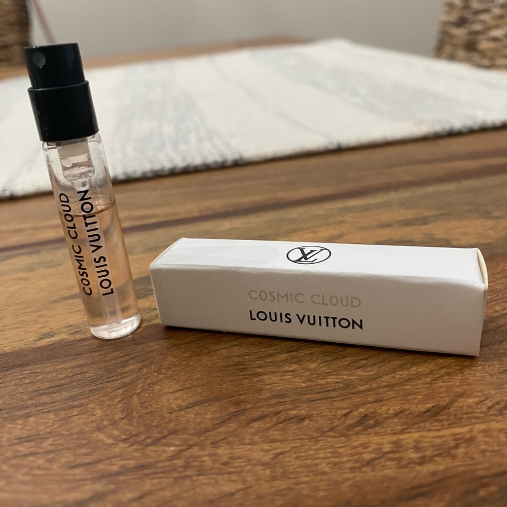 Louis Vuitton perfume sample Cosmic Cloud